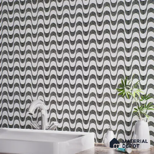 Highlighter Tiles Tile TL 07246 Plana 6004 Sinking 1 ft x 1 ft Ceramic Matte Finish - 9 mm | 2 mm Spacer is Mandatory